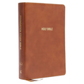 Nkjv, Foundation Study Bible, Large Print, Leathersoft, Brown, Red Letter, Thumb Indexed, Comfort Print: Holy Bible, New King James Version