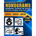 Nonogram Puzzle Books for Adults: Hanjie Picross Griddlers Puzzles Book - 110 Puzzles Easy to Hard