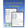 Frequently Misspelled Words (6th grade - 8th grade)