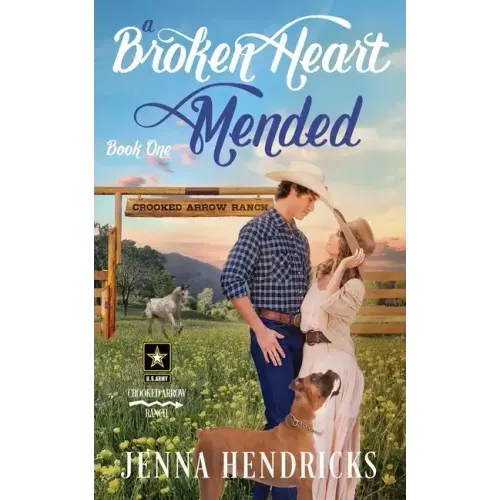 A Broken Heart Mended: A Military Sweet Cowboy Romance in Big Sky Country