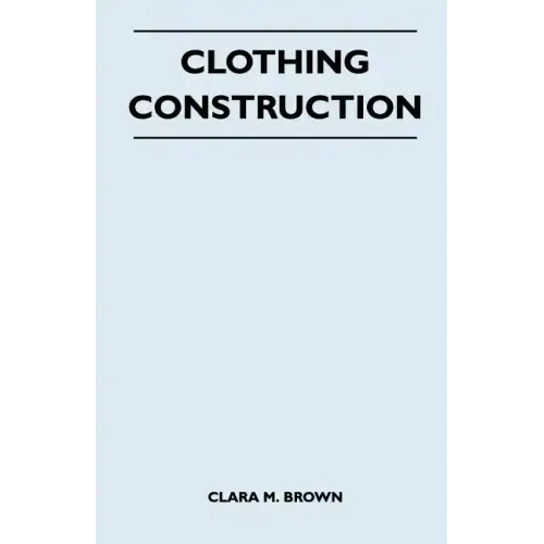 Clothing Construction