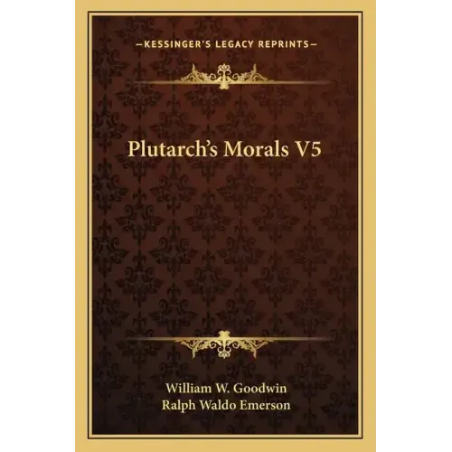 Plutarch's Morals V5