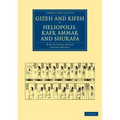 Gizeh and Rifeh, Heliopolis, Kafr Ammar and Shurafa