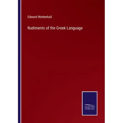 Rudiments of the Greek Language