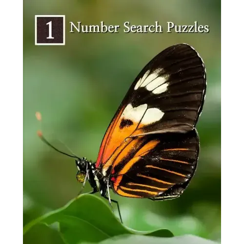 Number Search Puzzles 1: 100 Elegant Puzzles in Large Print