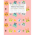 The Kindergarten Elementary Grades Handwriting Practice Notebook For Girls: Letter & Number Tracing Paper - VOL 11 - letter tracing books for children