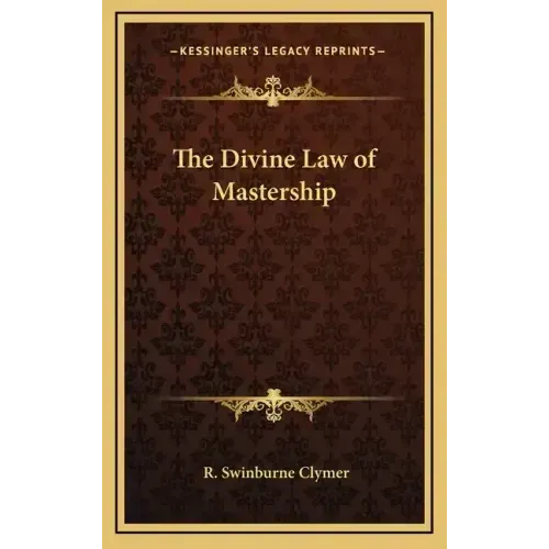 The Divine Law of Mastership