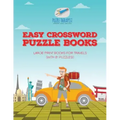 Easy Crossword Puzzle Books Large Print Books for Travels (with 81 puzzles!)