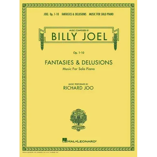 Billy Joel - Fantasies & Delusions: Music for Solo Piano, Op. 1-10