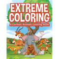 Extreme Coloring: A Cartoon Animals Coloring Book