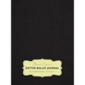 Large 8.5 x 11 Dotted Bullet Journal (Black #1) Hardcover - 245 Numbered Pages