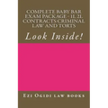 Complete Baby Bar Exam Package - 1L 2L Contracts Criminal law and Torts: Look Inside!