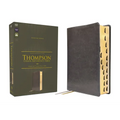 Esv, Thompson Chain-Reference Bible, Leathersoft, Gray, Red Letter, Thumb Indexed