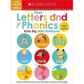 First Letters and Phonics Get Ready for Pre-K Workbook: Scholastic Early Learners (Extra Big Skills Workbook)