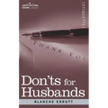 Don'ts for Husbands