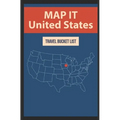 Map It United States: Travel Bucket List