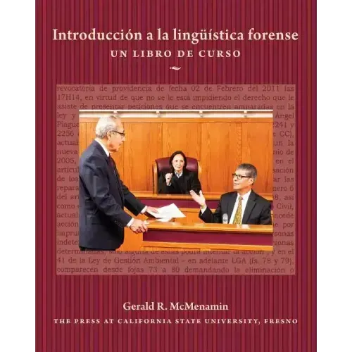 Introducción a la lingüística forense: Un libro de curso