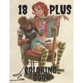 18 PLUS coloring book