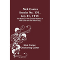 Nick Carter Stories No. 151, July 31, 1915: The Mystery of the Crossed Needles; or Nick Carter and the Yellow Tong