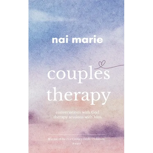 couples therapy therapy sessions with him. conversations with God.