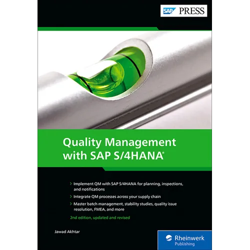 Quality Management with SAP S/4hana