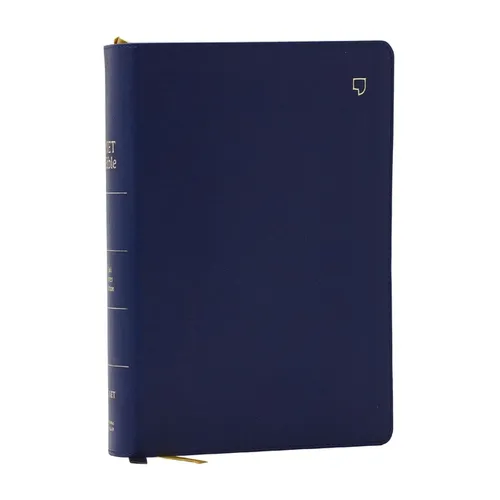 Net Bible, Full Notes Edition (Net, Blue Leathersoft, Comfort Print, Thumb Indexed): Holy Bible