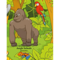 Jungle Animals Coloring Book 1
