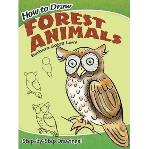How to Draw Forest Animals: Step-By-Step Drawings!