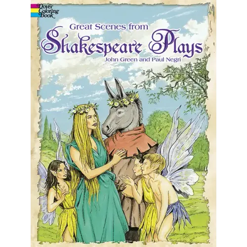 Great Scenes from Shakespeare's Plays Coloring Book