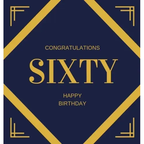 Happy 60th Birthday Guest Book (Hardcover): Happy 60th Birthday Guest book, party and birthday celebrations decor, memory book, 60th birthday, happy b