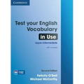 Test Your English Vocabulary in Use Upper-Intermediate Book with Answers