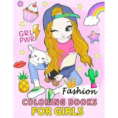 Fashion Coloring Books for Girls