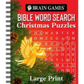 Brain Games - Bible Word Search: Christmas Puzzles - Large Print