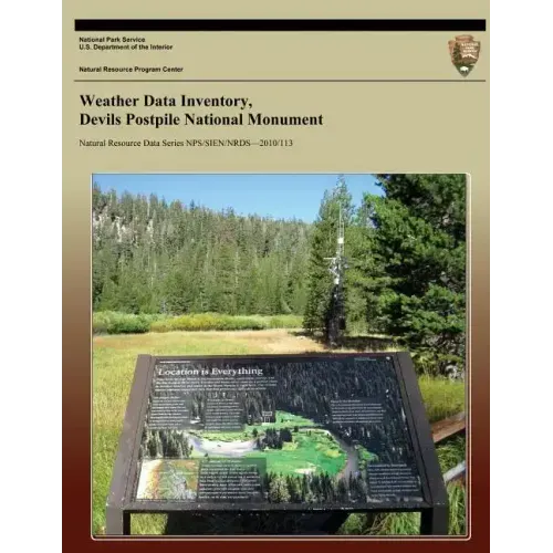 Weather Data Inventory, Devils Postpile National Monument