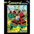 Samurai Stained Glass Coloring Book