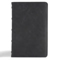 CSB Personal Size Bible, Holman Handcrafted Collection, Marbled Slate Premium Calfskin
