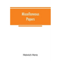 Miscellaneous papers