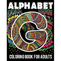 Coloring book: Alphabet coloring book for adults