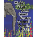 Make Your Own Giant Poster Animal Coloring Book Chameleon, Elephant and Giraffe