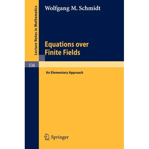Equations Over Finite Fields: An Elementary Approach