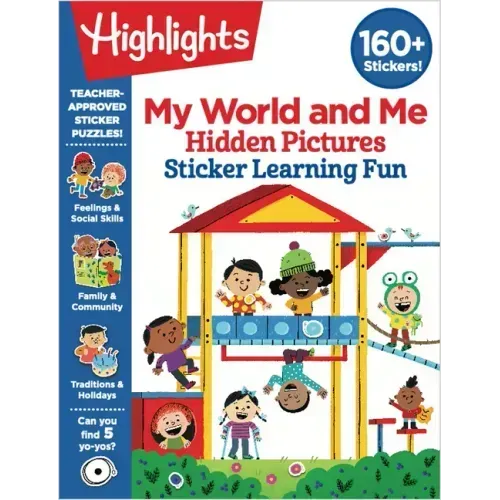 My World and Me Hidden Pictures Sticker Learning Fun