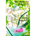 teal nests for pink birds