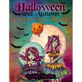 Halloween and Autumn Coloring Book by Molly Harrison: A Halloween coloring book featuring 25 pages of line art to color! Witches, Vampires, and More!