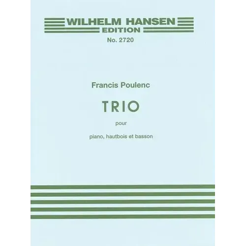 Trio for Piano, Oboe and Bassoon