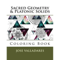 Sacred Geometry & Platonic Solids Coloring Book