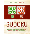 Sudoku: 300 Large Print Puzzles with Easy, Medium, and Hard Challenges