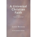 A Universal Christian Faith