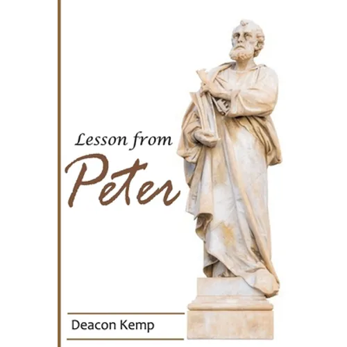 Lesson From Peter: Life of peter. Bible study, Christian books, Jesus calling, faith over fear, peter and the rock