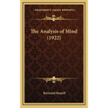 The Analysis of Mind (1922)
