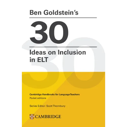 Ben Goldstein's 30 Ideas on Inclusion